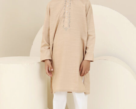 Beige Kurta