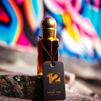 Twelve - Attar/Oil with Glass Stick- 12ml | Nearest Match to La Nuit De Homme by YSL