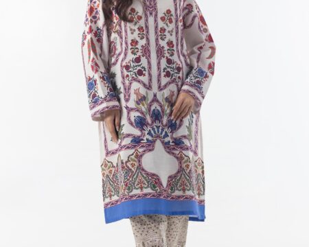 Stitched Basic Printed Shirt+Shalwar