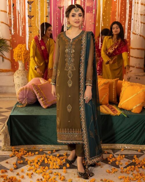 Asim Jofa Brown Formal J-24