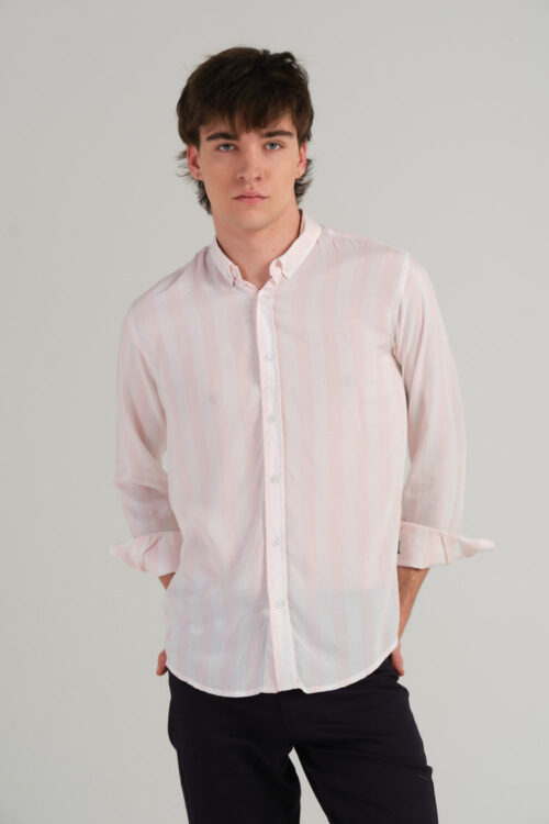 STRIPE SLIM FIT SHIRT