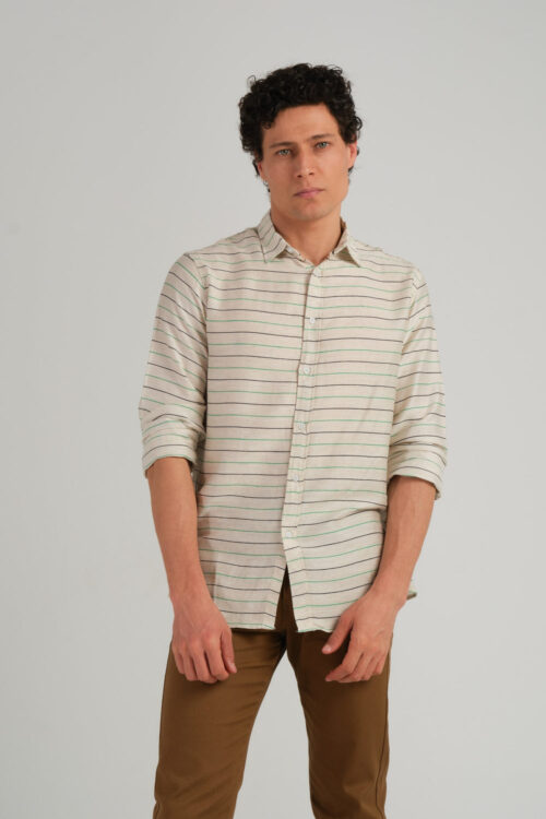 STRIPE SLIM FIT SHIRT