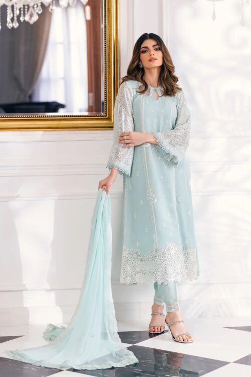 Azure Formal Chiffon J-23