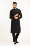 Red Gold Latha Unstitched Fabric Cotton-LF