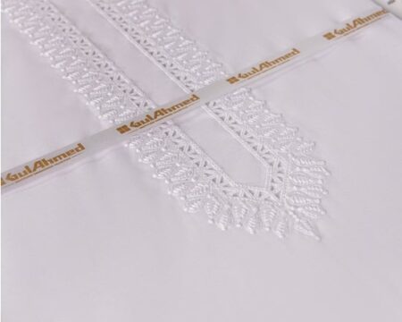 Embroidered Collection FD W001 Unstitched Fabric Cotton with Gift Box