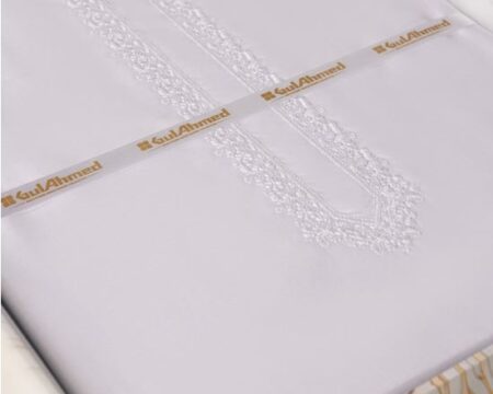 Embroidered Collection FD W005 Unstitched Fabric Cotton with Gift Box