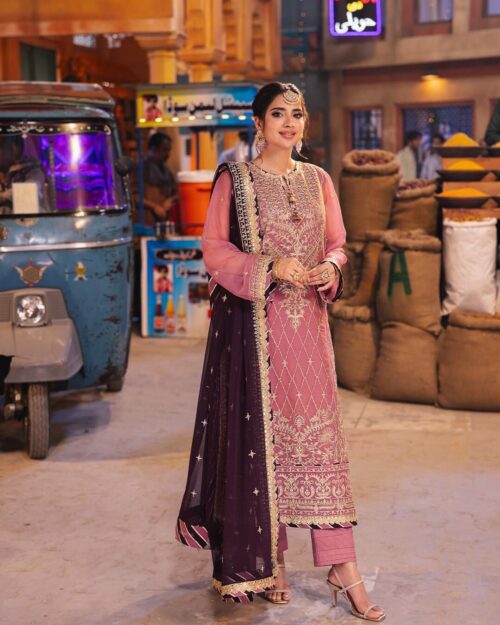 Asim Jofa Pink Formal J-24