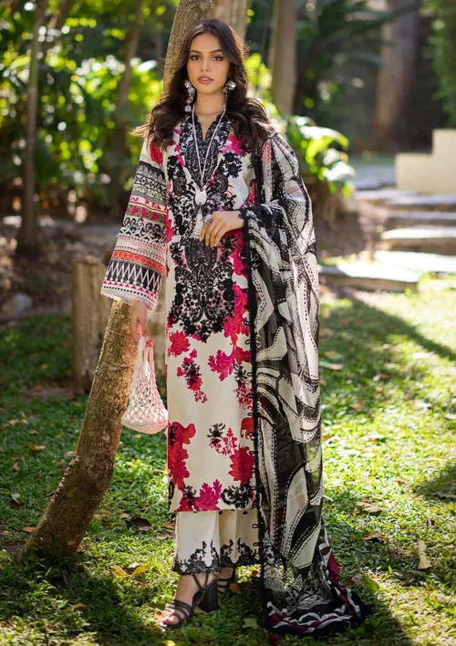 Elaf Multi Printed Lawn RW-HJ-24