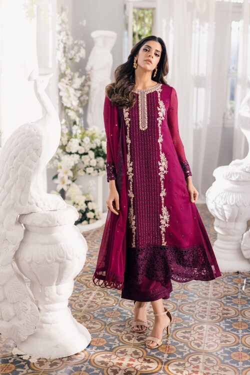Azure Shocking Pink Formal J-24