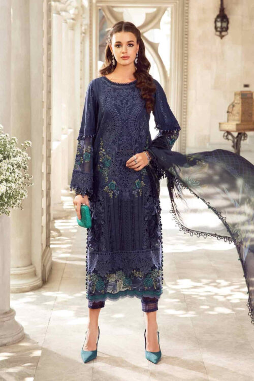Maria B Blue Lawn JT-24