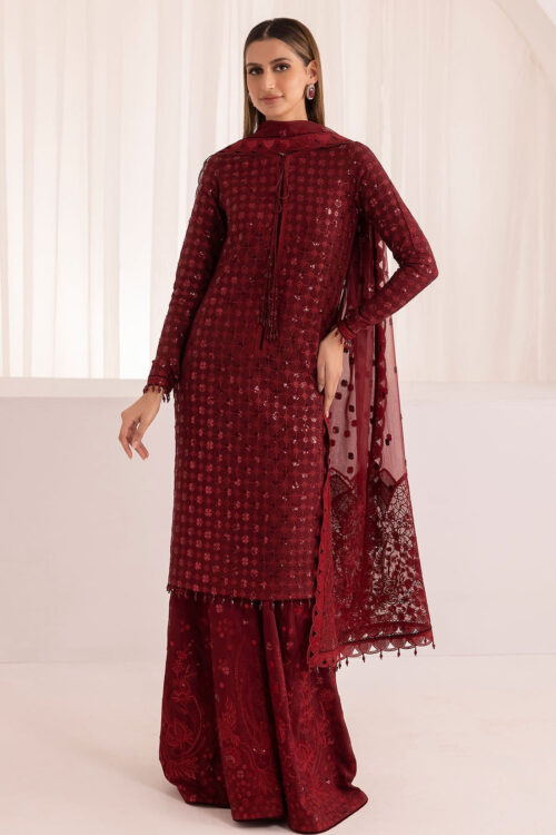 Jazmin Maroon Formal WQ-24