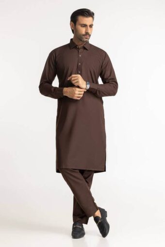 arden unstitched fabric blended chocolate brown 6