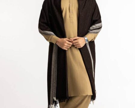 Bannu Blended Woolen Shawl with Gift Box BWS 4