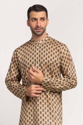 beige basic kurta kr pln24 015 2