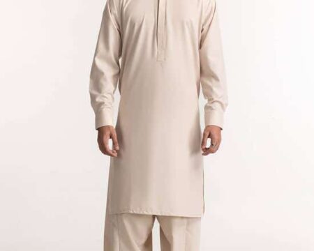 Beige Basic Suit SK-PSD24-007