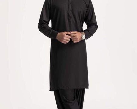 Black Basic Suit SK-P24-078