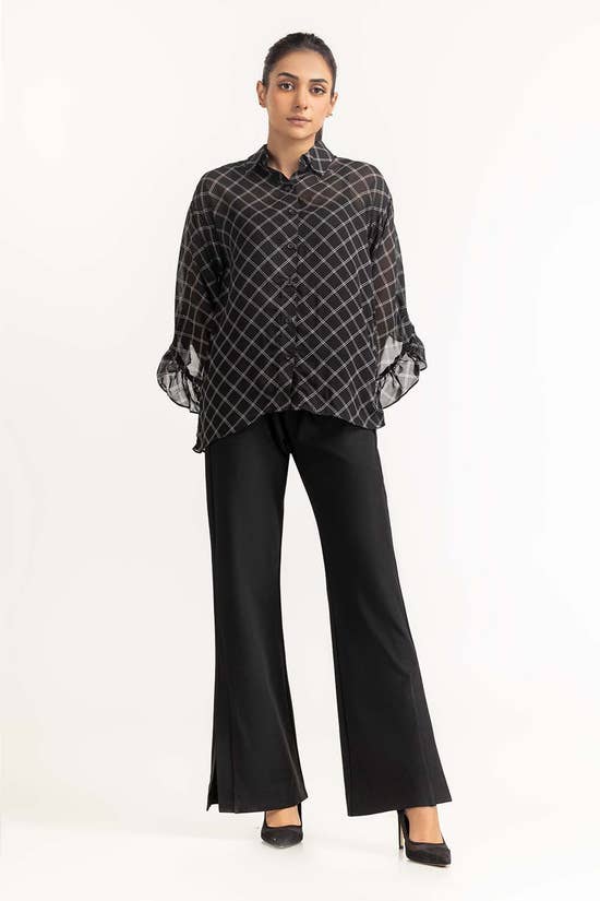 black woven top 231 217 067 2