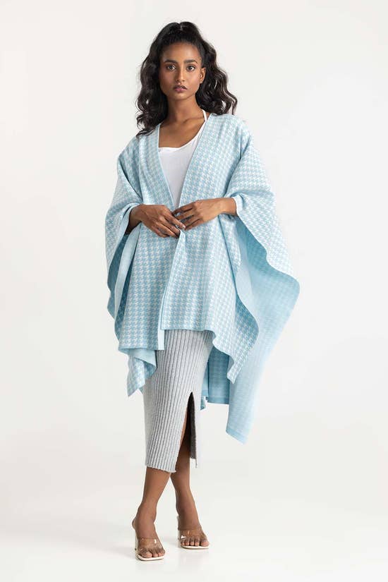 blue and white cape shawl 224 211 089 5