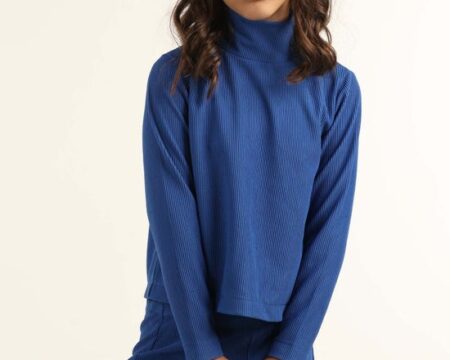 Toddler Girl Blue Blouse 224-413-045 T