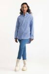 Light Pink Checkered Button Down Shirt 224-217-013
