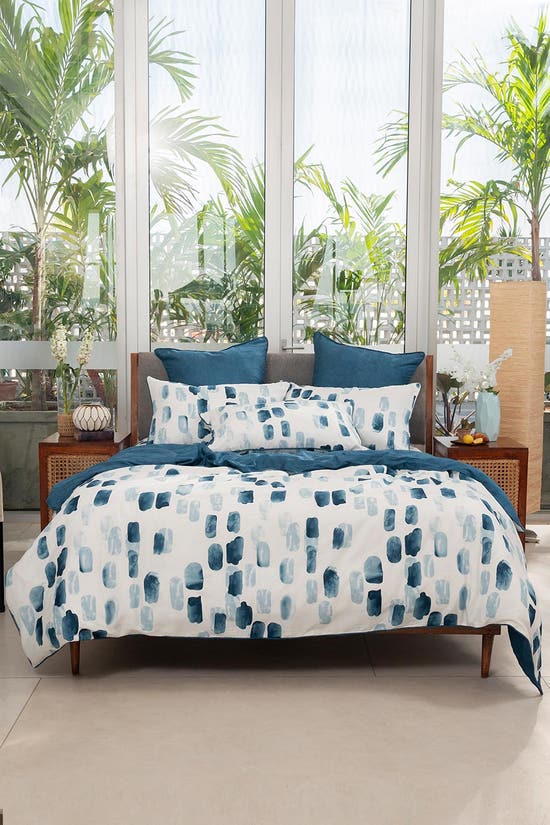 blue stroke duvet 001