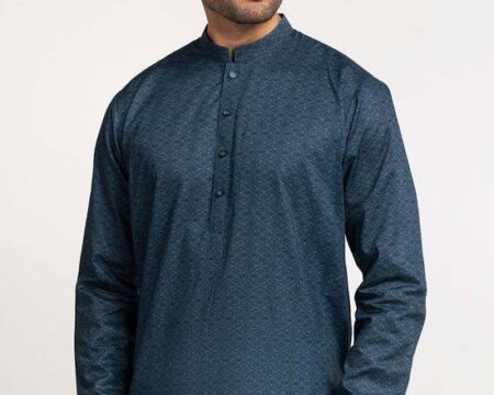 Blue Styling Kurta KR-STY24-030