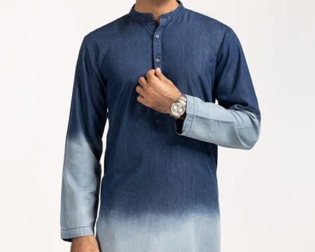 Blue Styling Kurta KR-STY24-037