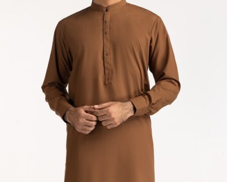 Brown Basic Suit SK-S24-042