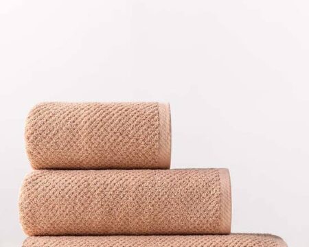Clay Plain Combed Towel