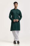 dark_green_basic_kurta_kr-pln24-024_1_