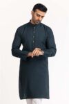 Deep Teal Basic Kurta KR-STY24-005