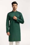 Emerald Green Basic Kurta KR-STY24-076