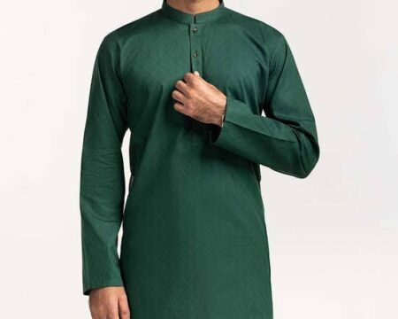 Emerald Green Basic Kurta KR-STY24-076