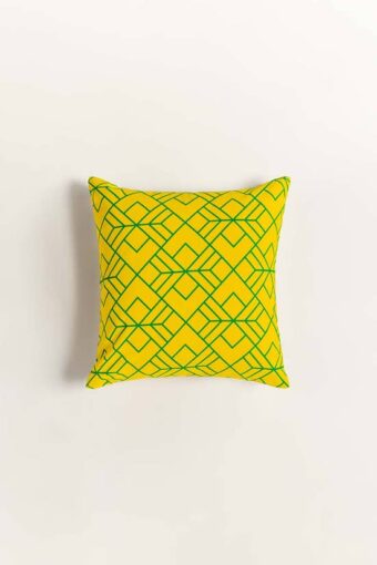 freesia screen printed cushion cover 1