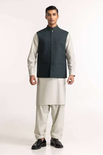 green basic waistcoat wc pd24 010 8