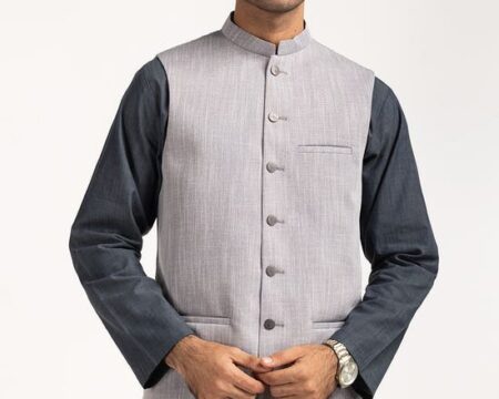 Grey Waistcoat WC-PD24-031