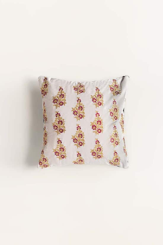 gul bahar 1 velvet embroidered cushion cover 1
