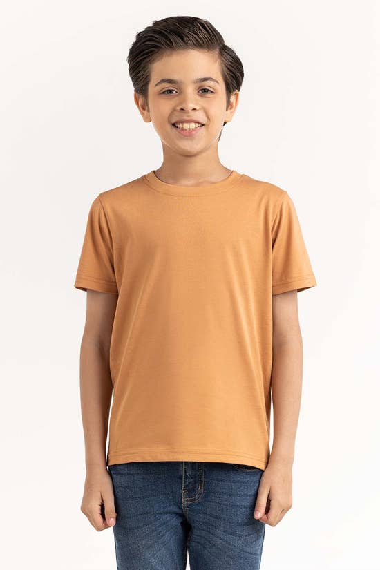 junior boy brown t shirt 231 313 001 c 5
