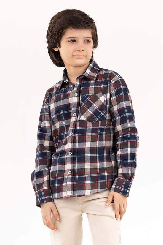 junior boy navy casual shirt 224 317 013 3