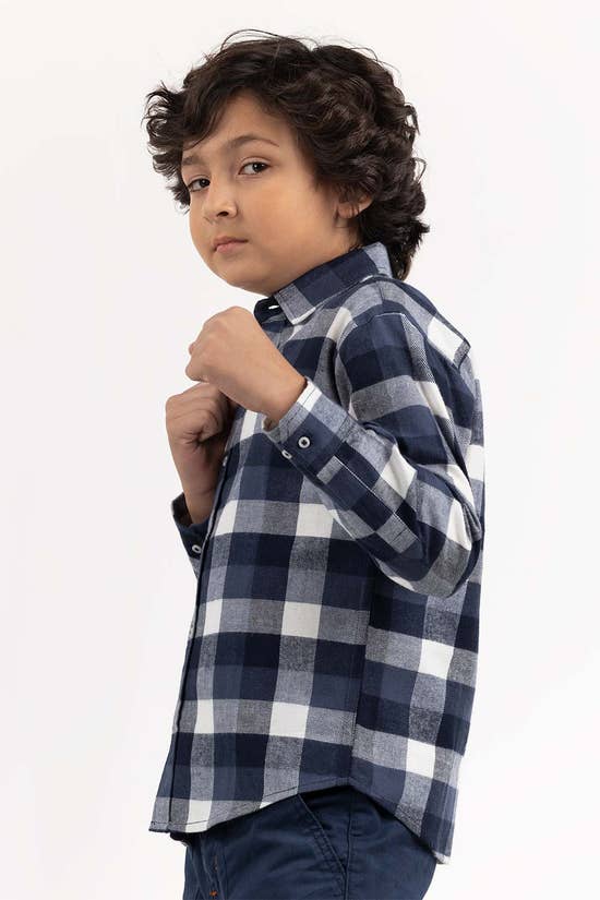 junior boys blue casual shirt 224 317 008 4