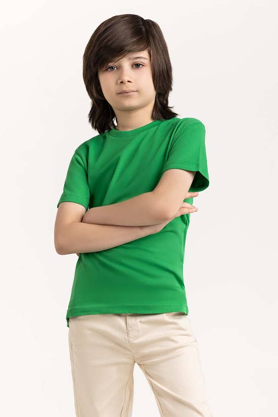 junior boys green t shirt 231 313 001 e 13