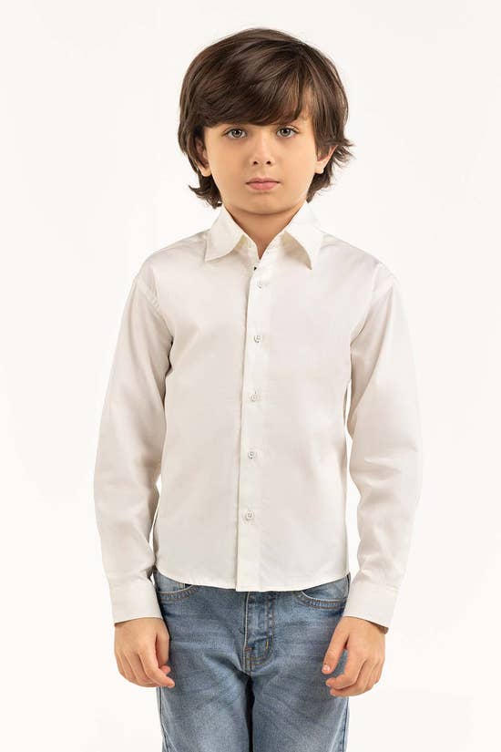 junior boys white casual shirt 231 317 014 1