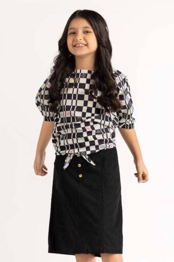 junior girl black and white blouse 231 416 203 6
