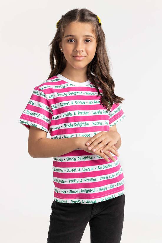 junior girls pink t shirt 231 413 025 5