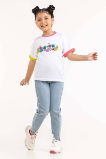 junior girls white t shirt 231 413 021 3