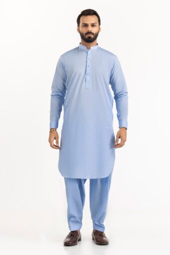 lagoon cotton unstitched fabric cotton sky blue 1