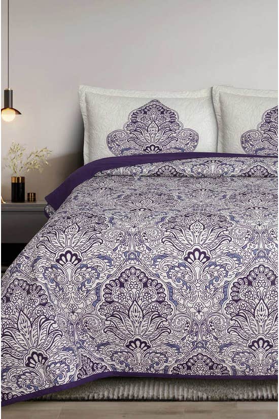 lavender digital ultrasonic bed spread 1