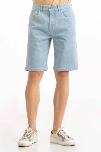 light blue basic short mn sht ss23 001 c 1