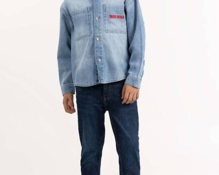 Toddler Boy Light Wash Shirt 224 -317-002
