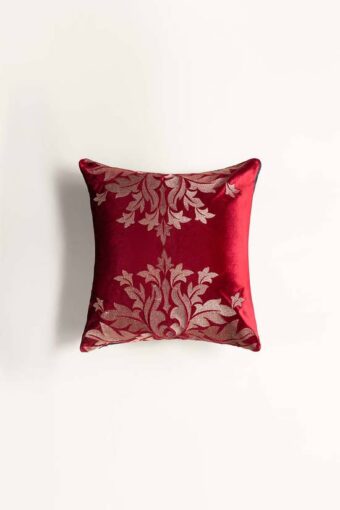 mehrab velvet embroidered cushion cover 1